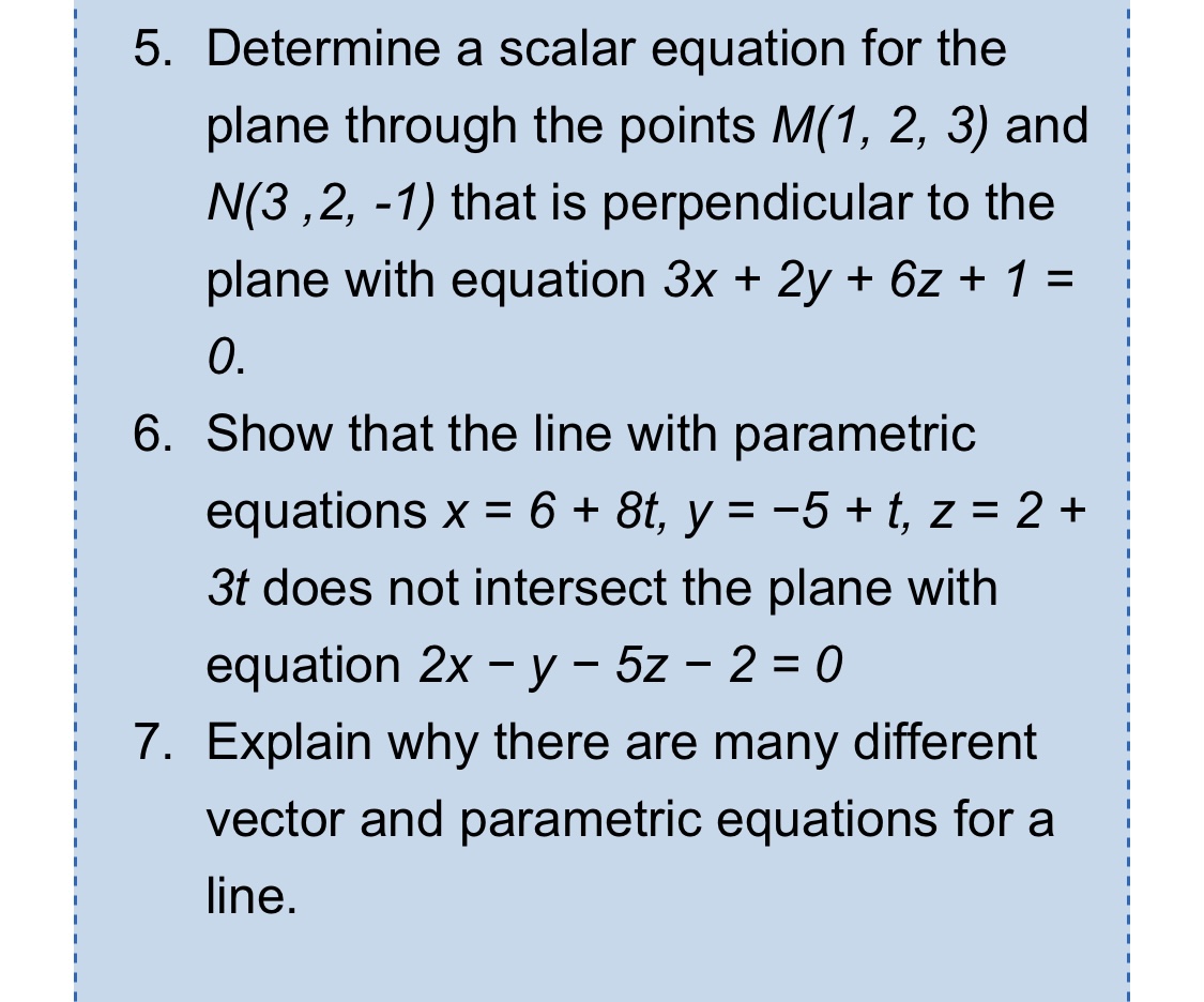 please explain every question step by step thank you so much 5.