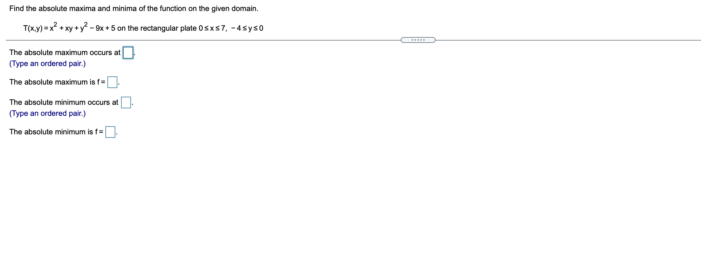 a very hard time getting help with these. Find parametric equations for