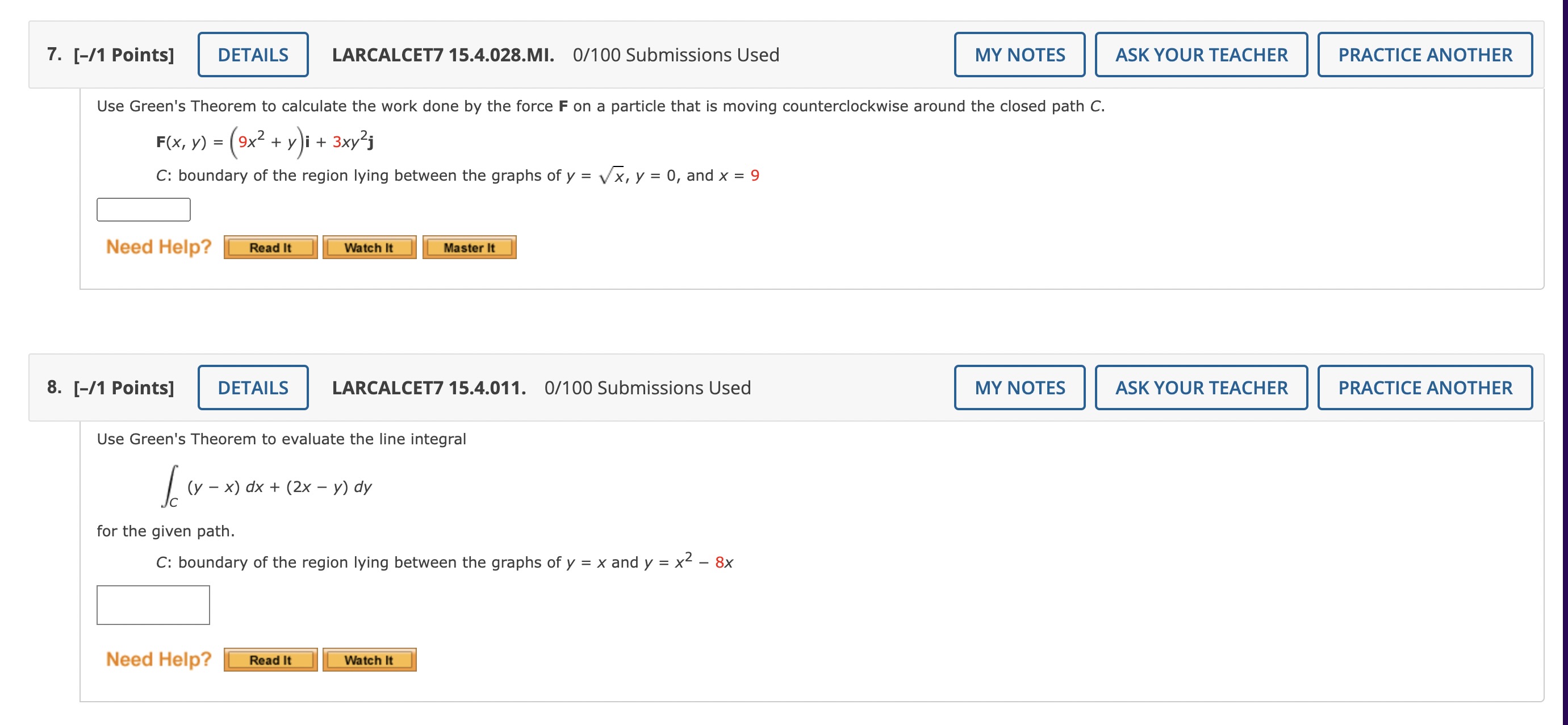 Please answer these two questions and SHOW ALL YOUR WORK! Thank you,