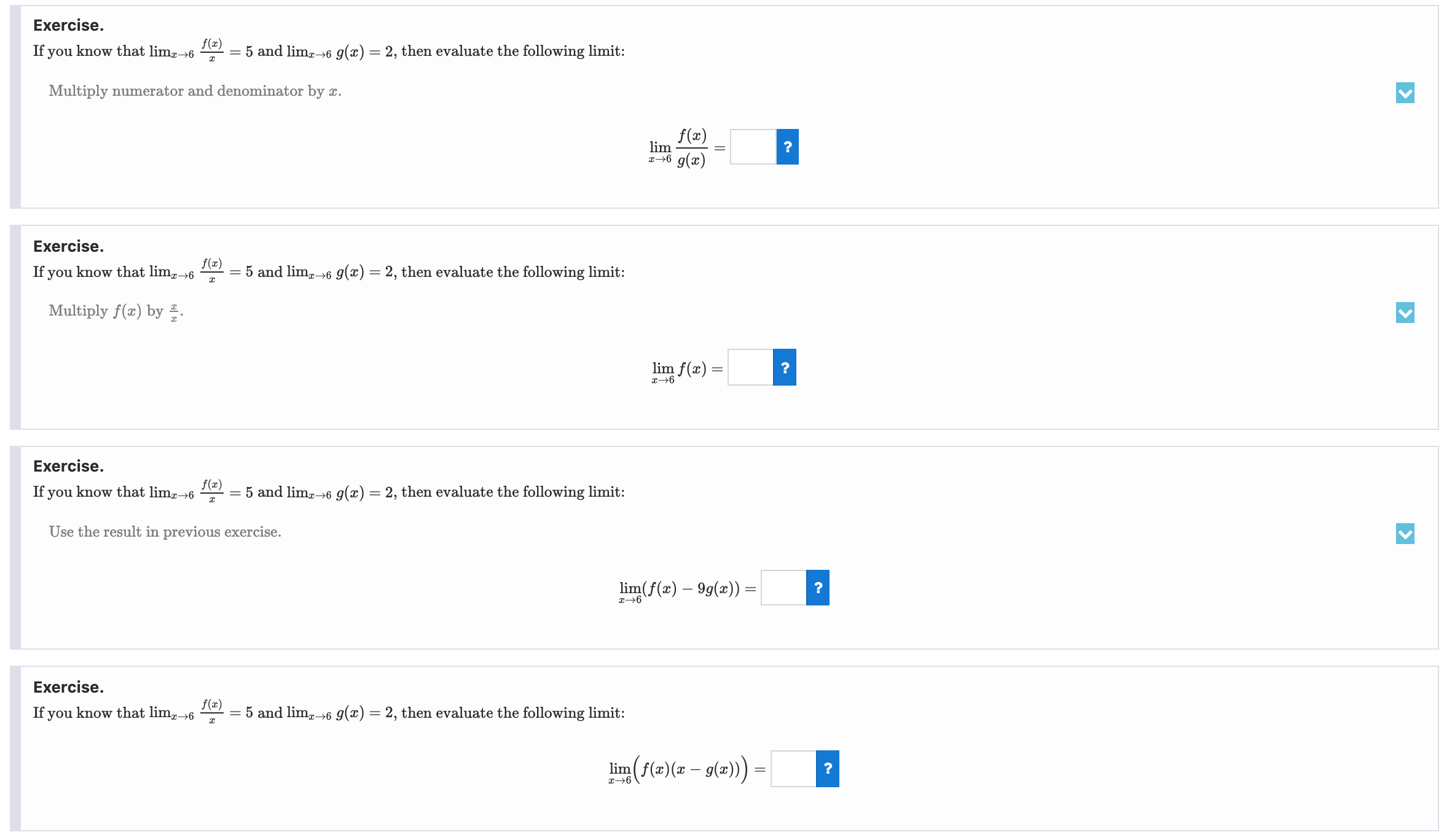 Please help me to solve these blanks. I need the entire process