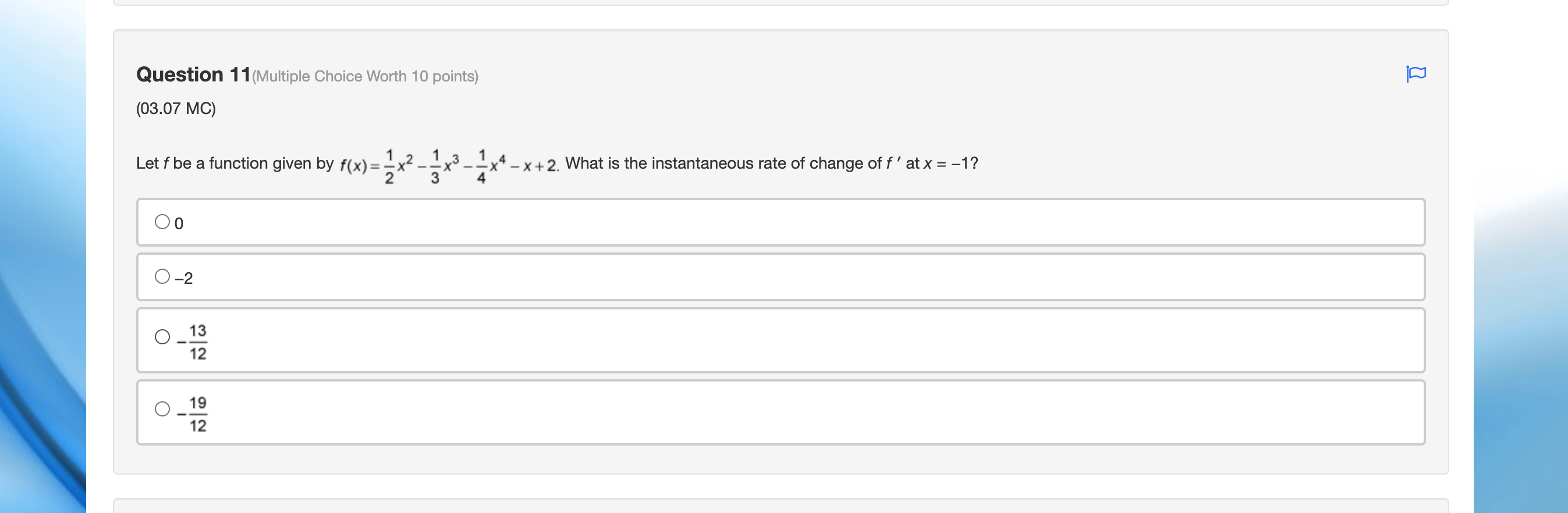  Ti Question 1 1 (Multiple Choice Worth 10 points) (03.07 MC)