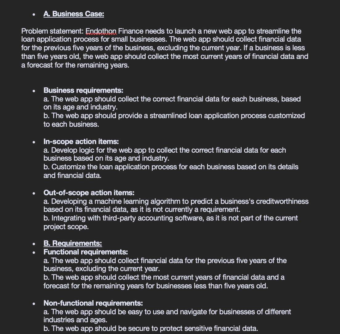 A.Using the "Quality Assurance Test Plan" supporting document, provide an overview by