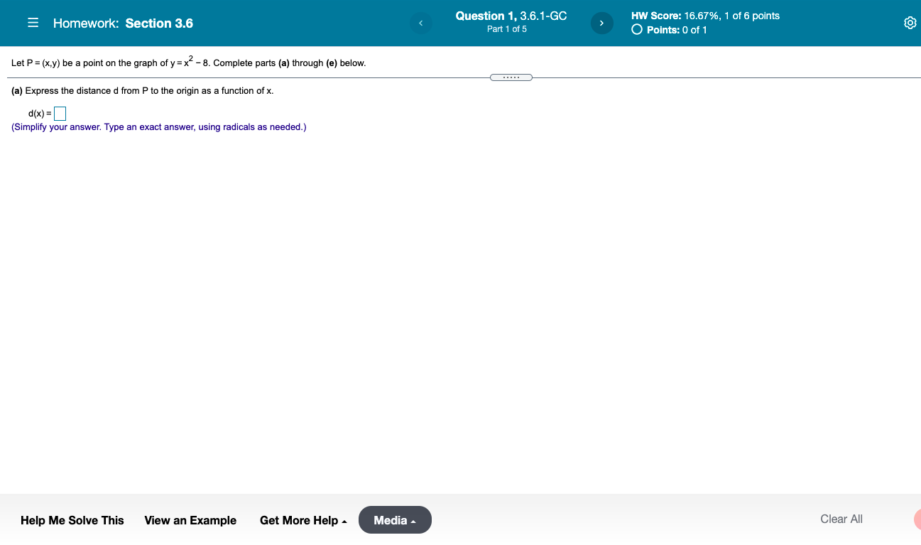 Can someone explain? Am confused. Homework: Section 3.6 Question 1, 3.6.1-GC HW