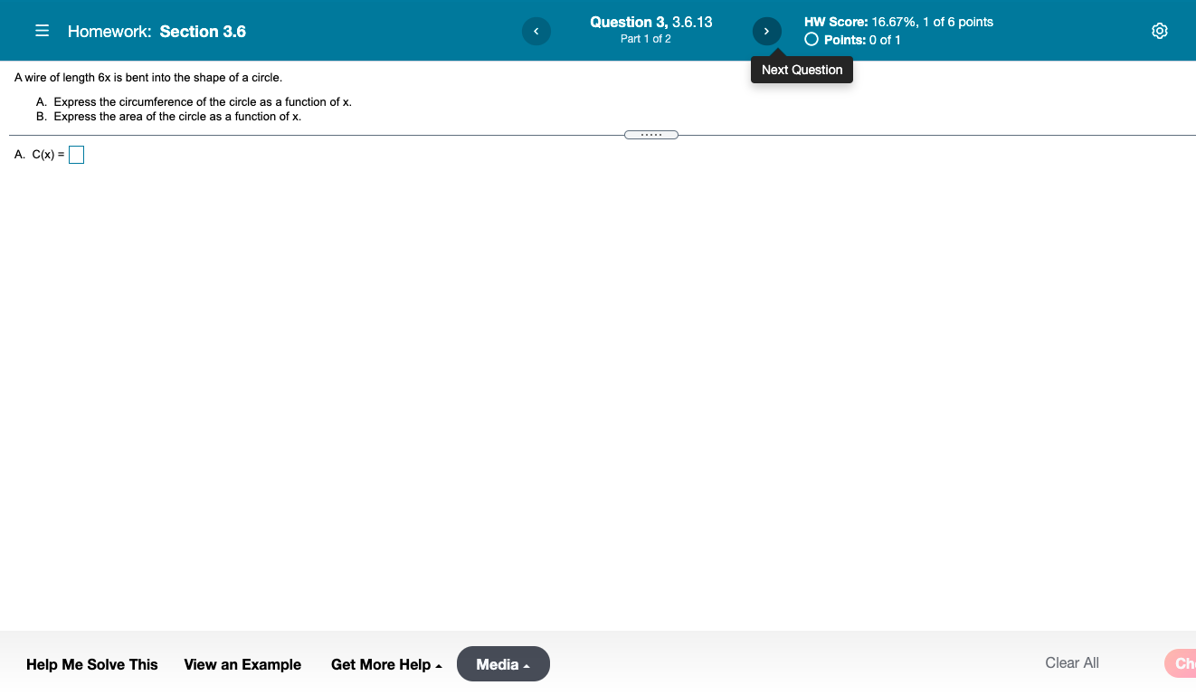 0 of 1 Let P = (x,y) be a point on the