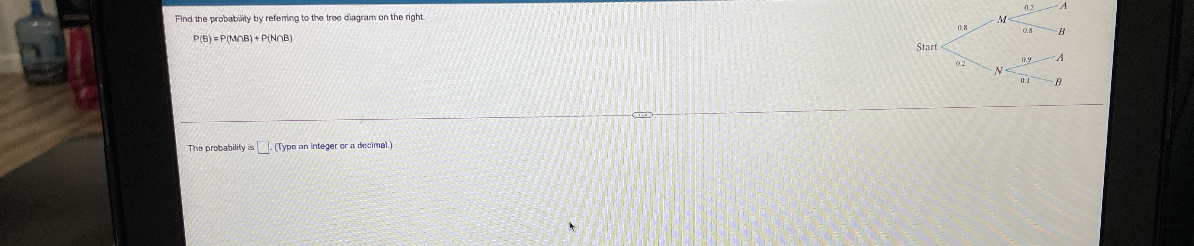 the probability that she will have one child of each sex? Use