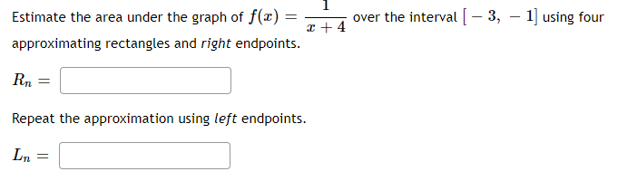 Question 41a) 1 3+4 Estimate the area under the graph of x]