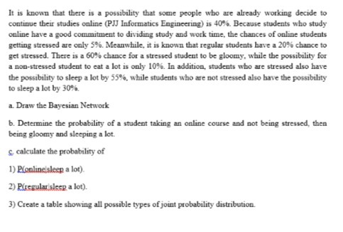 It is known that there is a possibility that some people