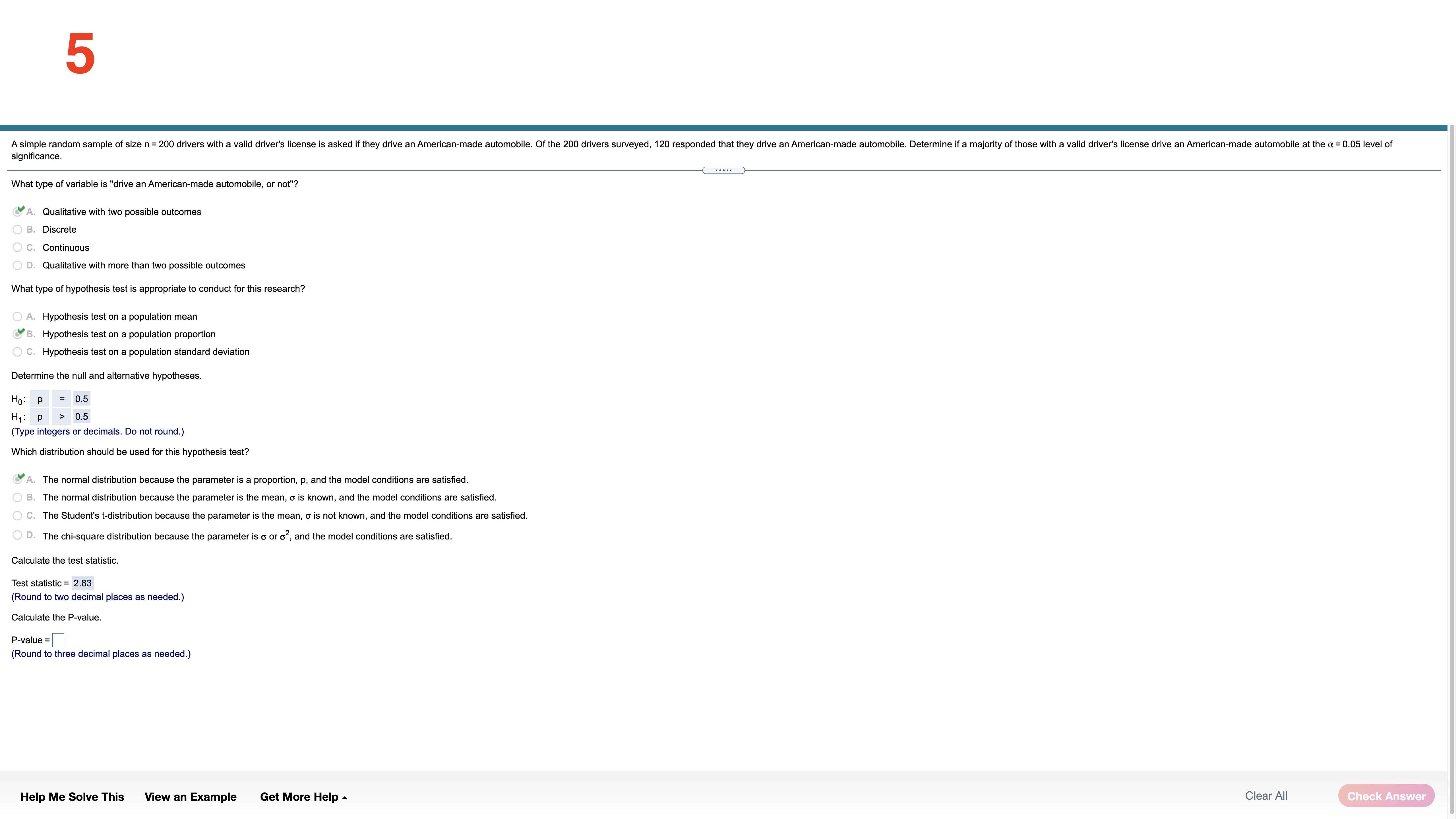 value(s) for a right-tailed test of a population mean at the a