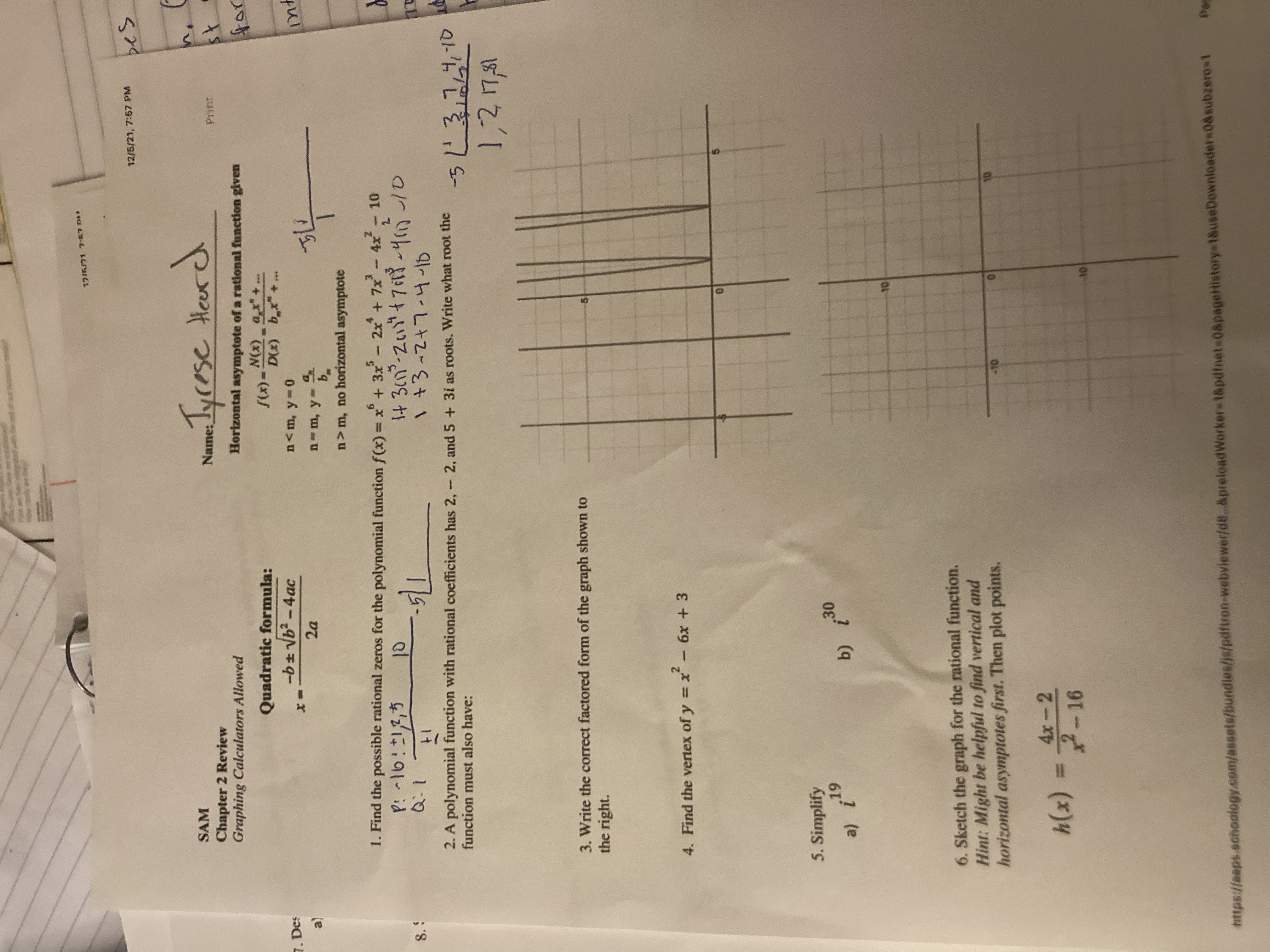 second page I needed help with problems 12 and 13. I do