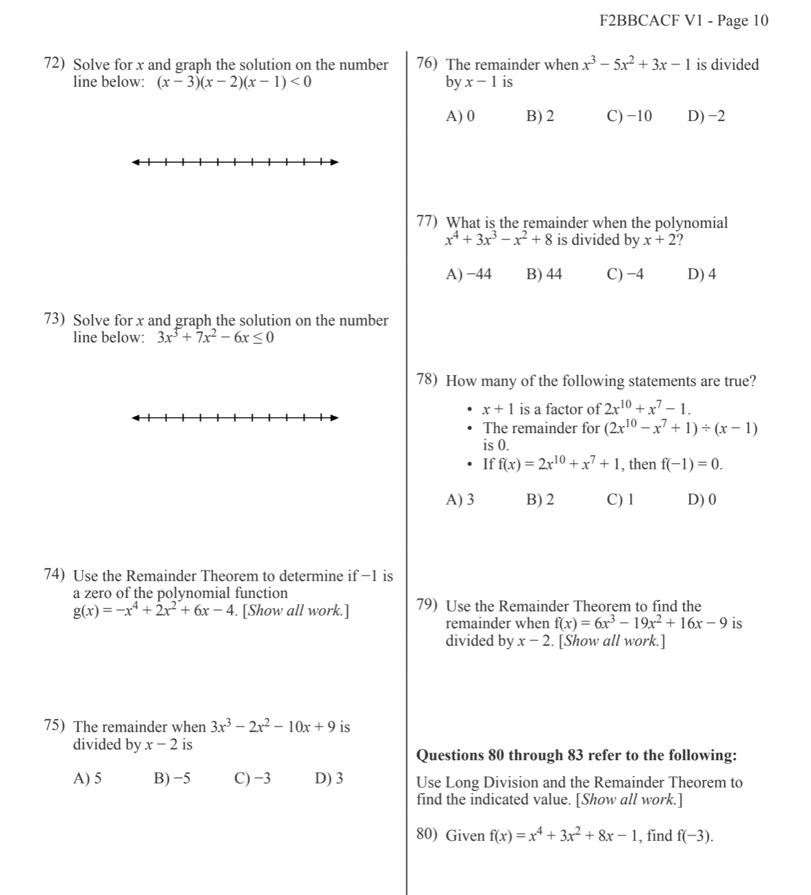 v2, 3 - V2, solution set on the real number line. and