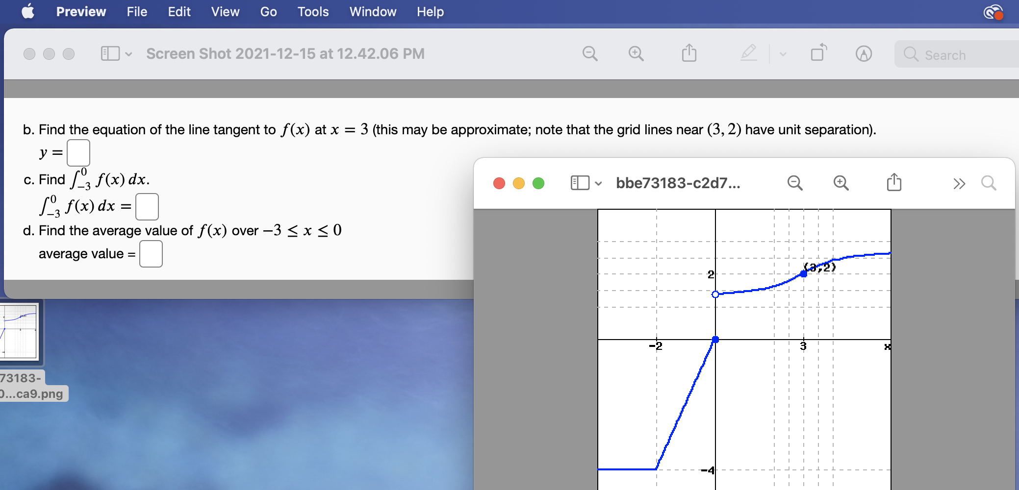 Preview File Edit View Go Tools Window Help Screen Shot 2021-12-15