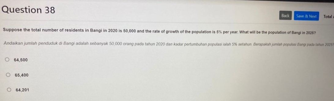 is RM35 per unit. Rental is RM15,500 per month. Find the quantity