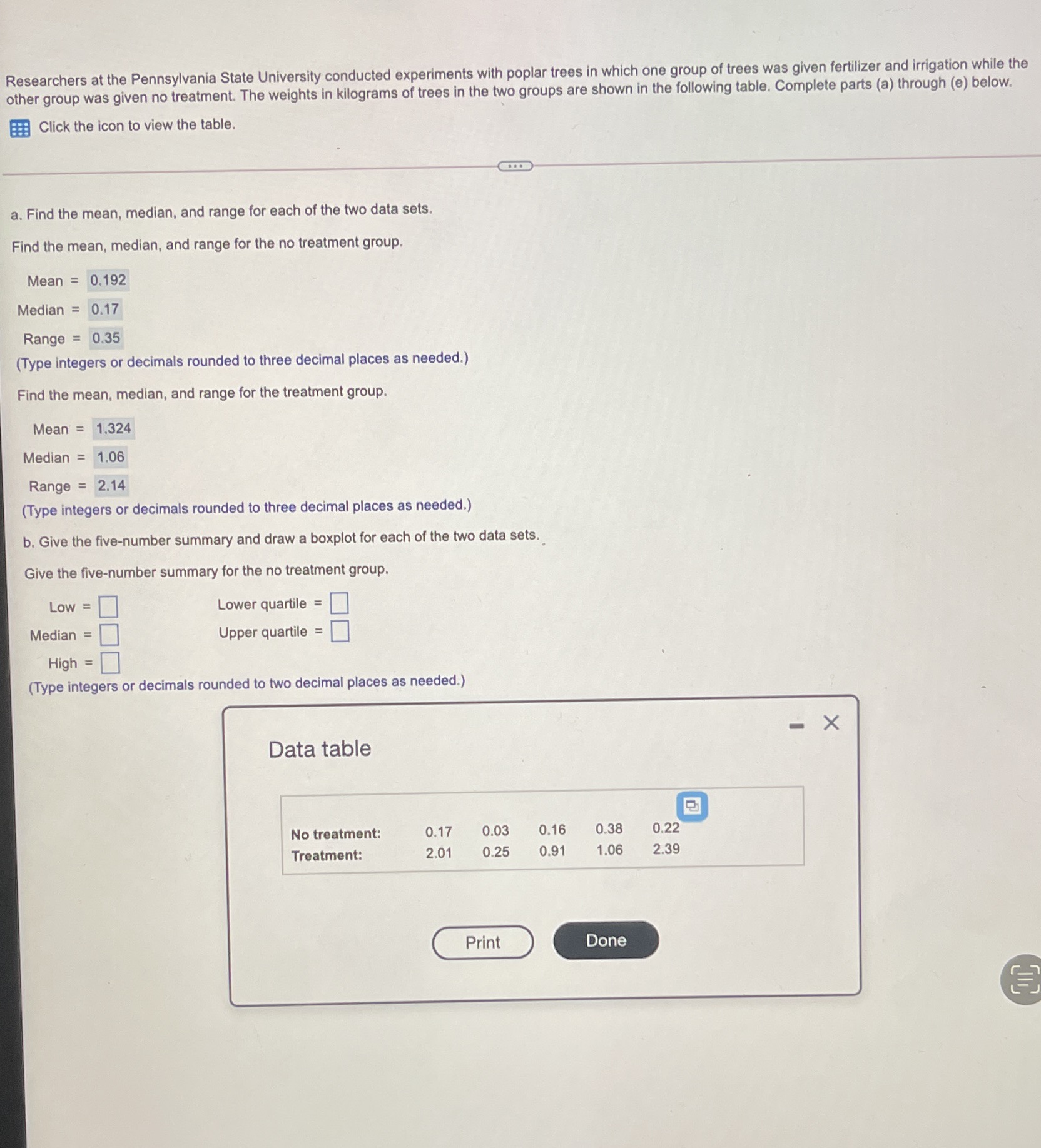 How to solve the five number summary I am a little confused?