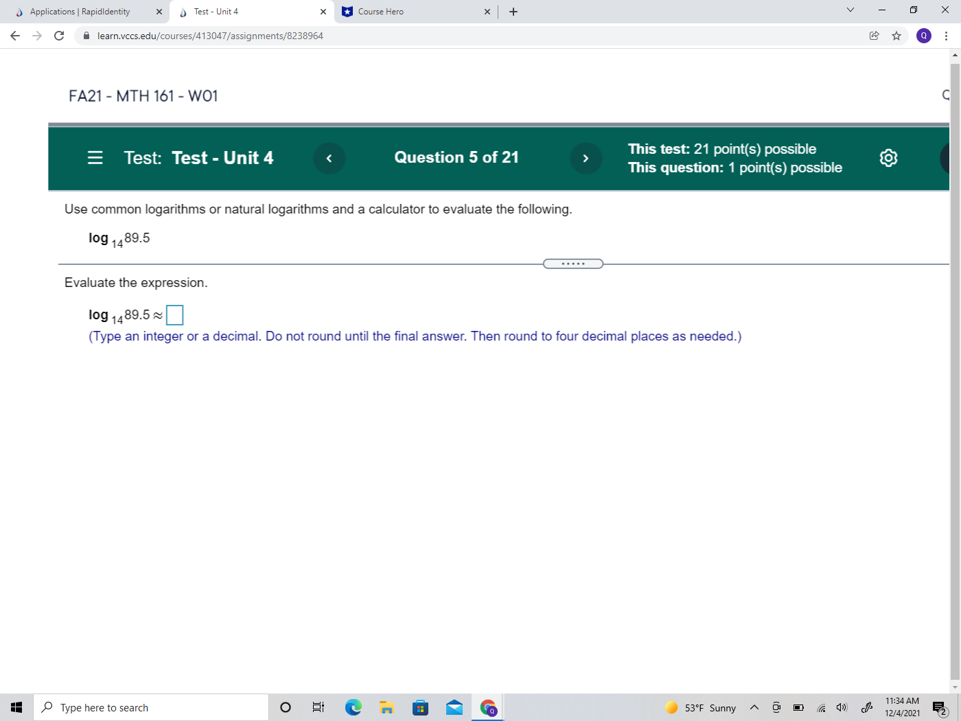 Solve the exponential equation by expressing each side as a power of
