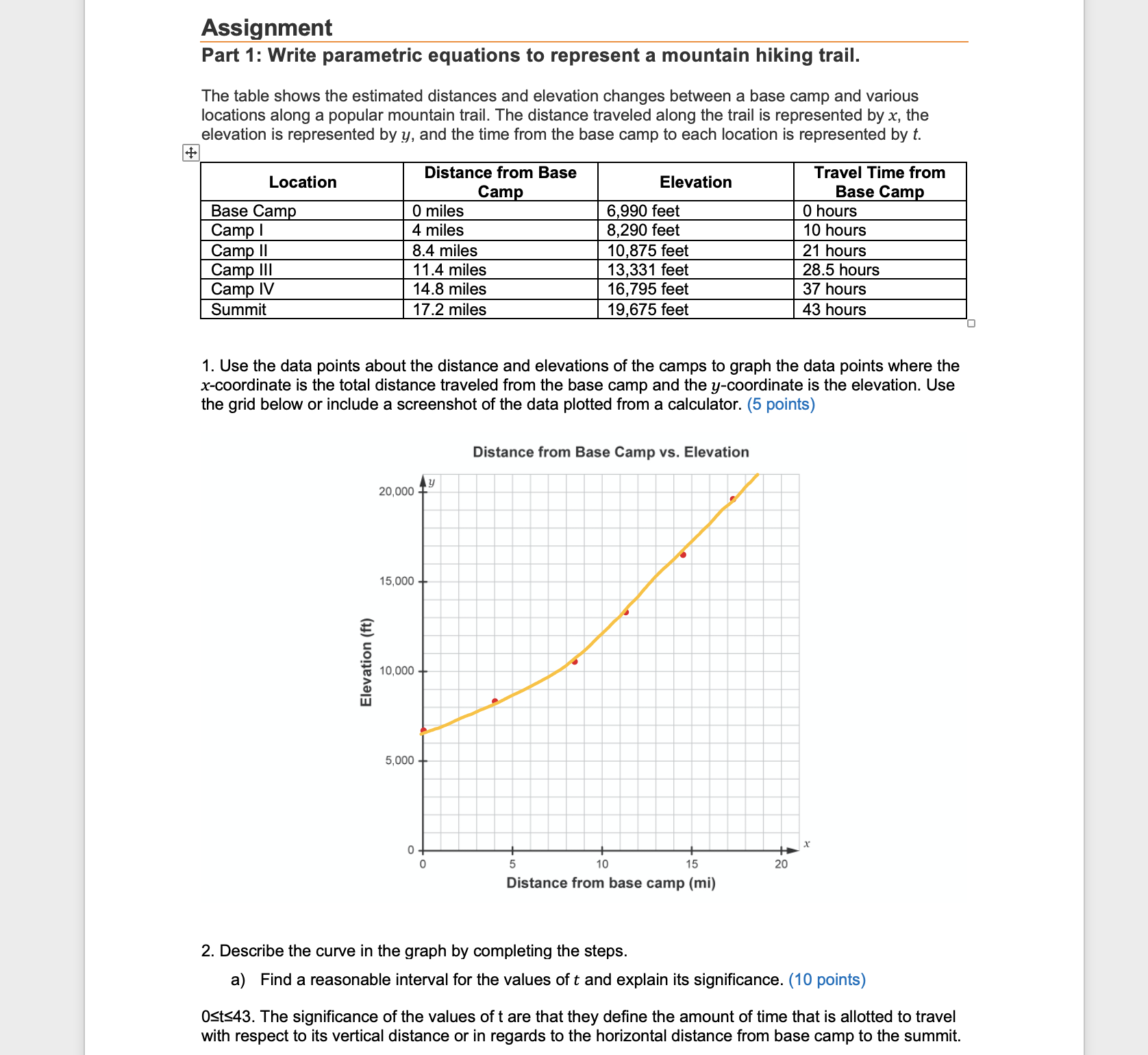 Hello! I only need help with part 2. It should say Part