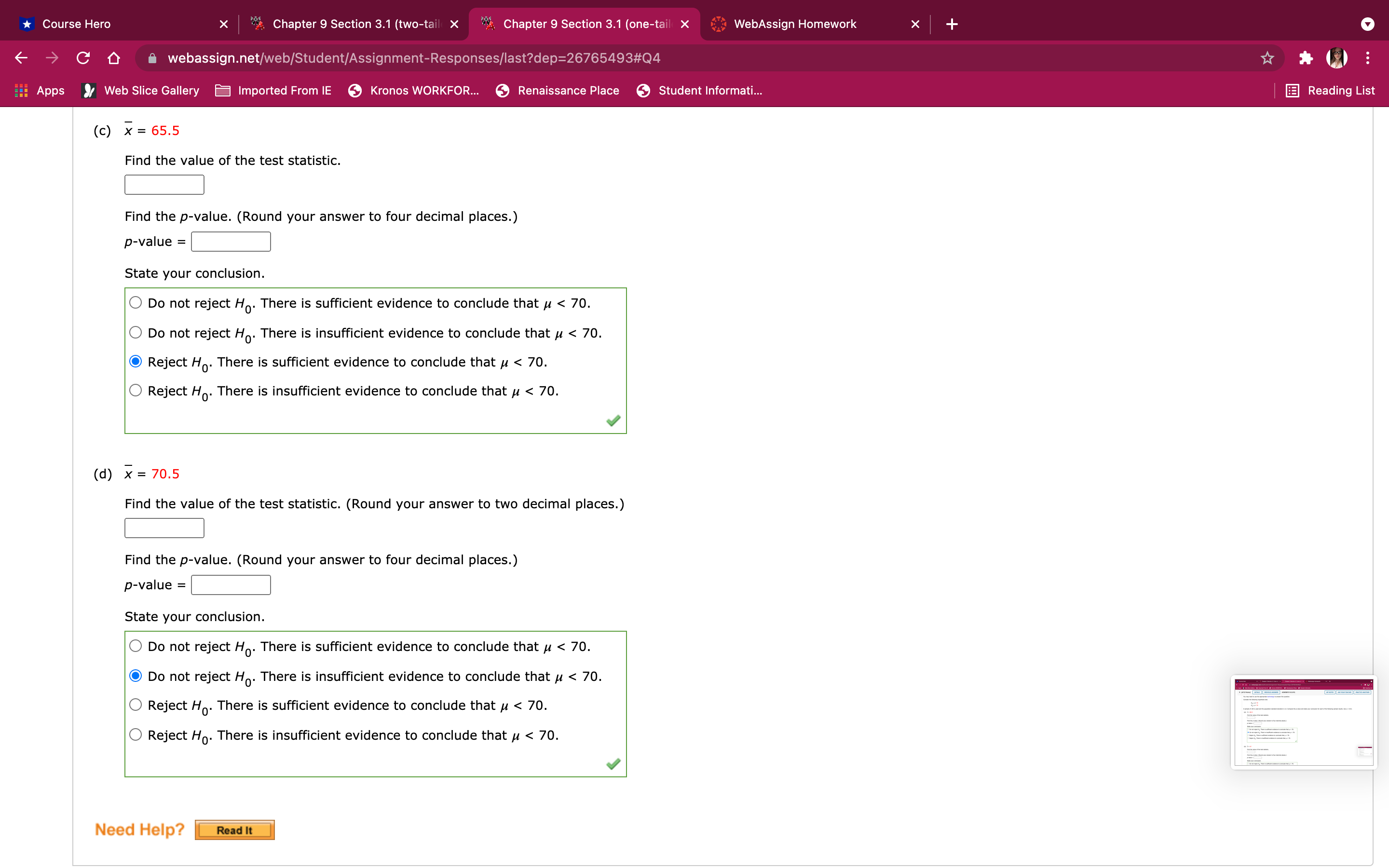 Student Informati... Reading List 4. [2/6 Points] DETAILS PREVIOUS ANSWERS ASWSBE13 9.E.009.MI.