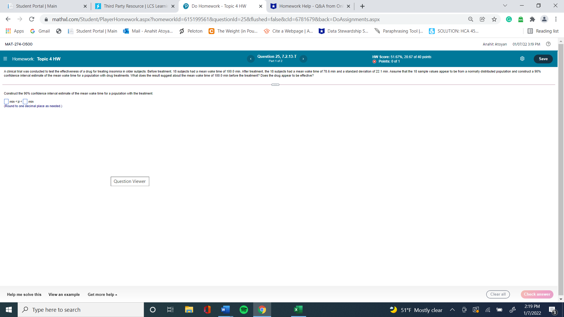  Student Portal | Main x Third Party Resource | LCS Learnil