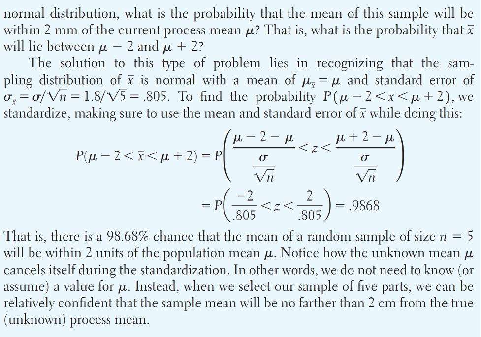 to "summarize what key concepts are being explained in the example. I