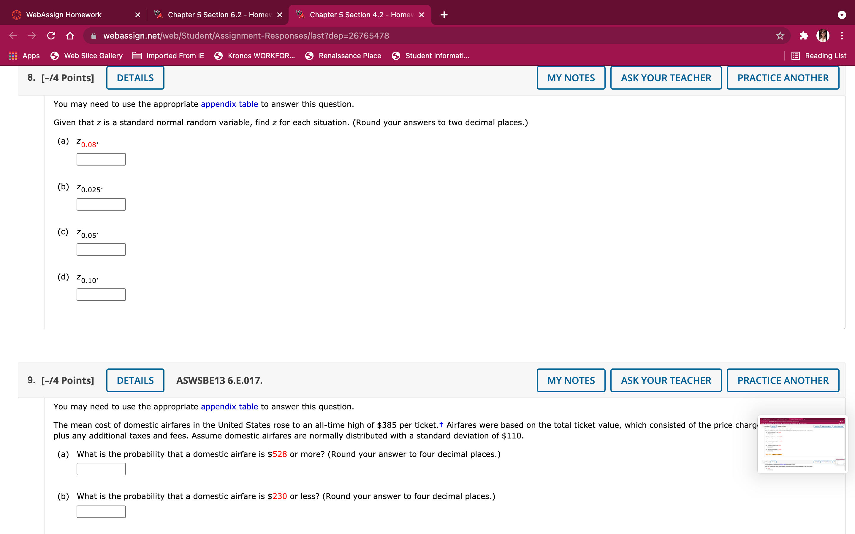 4. [l6 Points] ASWSBE13 6.E.012. ASK YOUR TEACHER PRACTICE ANOTHER You may