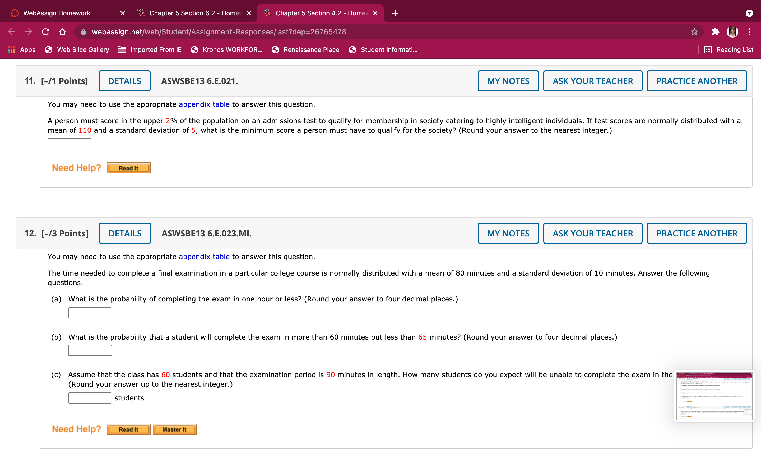 probabilities. (Round your answers to four decimal places.) (a) P(0 s z