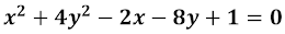 8x + 4y 15 = 0\f3x4 + 8y2 = 352 3