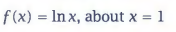 of x. Write enough terms to reveal clearly that you have seen