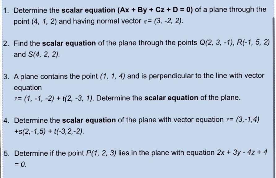 Hello I need some help with these 5 questions. If you could