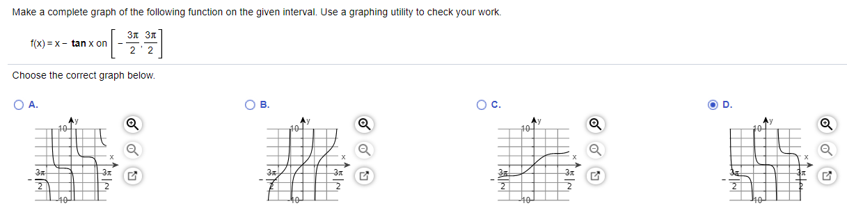 make a complete graph of f. f(x) = x - 8x2 -