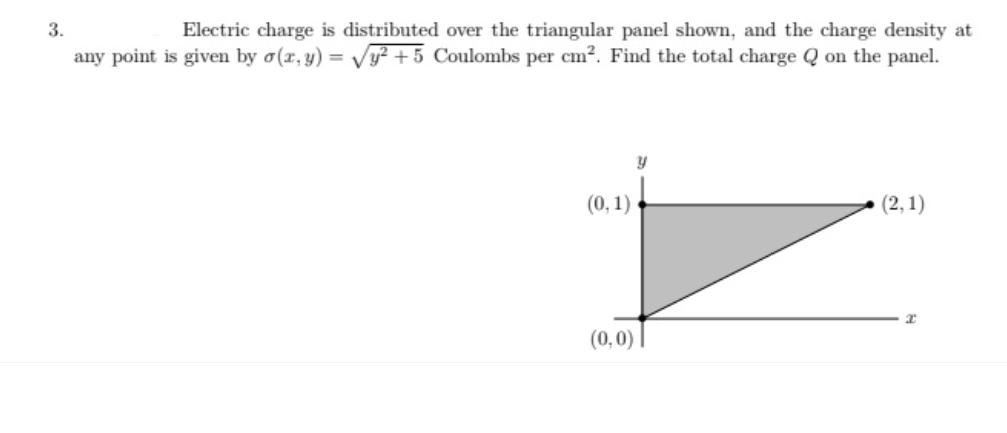 Please help me with these questions with explanations! 3. Electric charge is