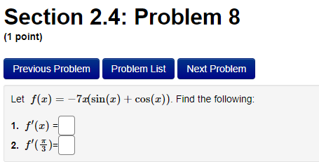 be written in the form y = mx + b where m