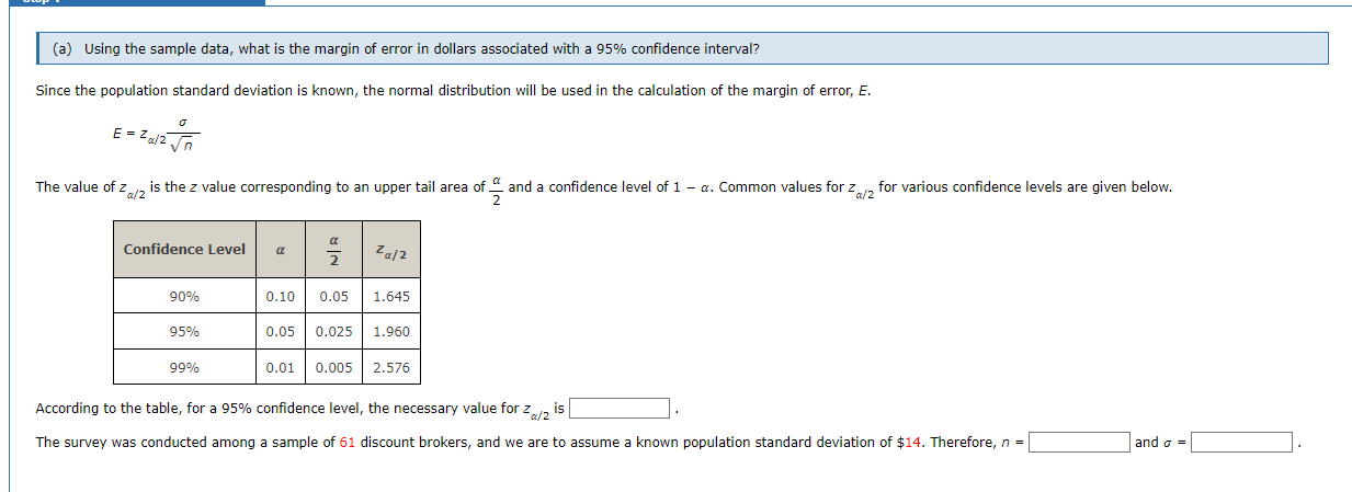 sample data. A survey of 358 working parents was conducted and it