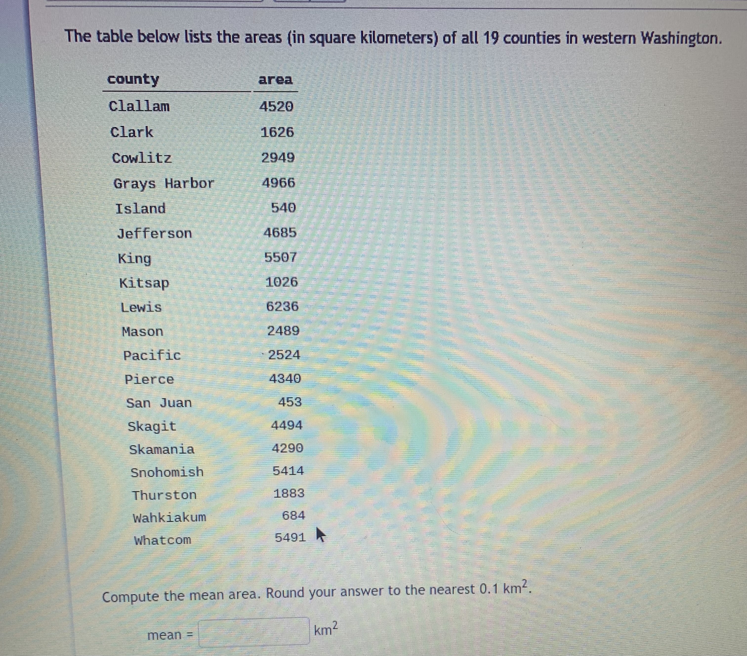 = What is the median of this data set? median = What