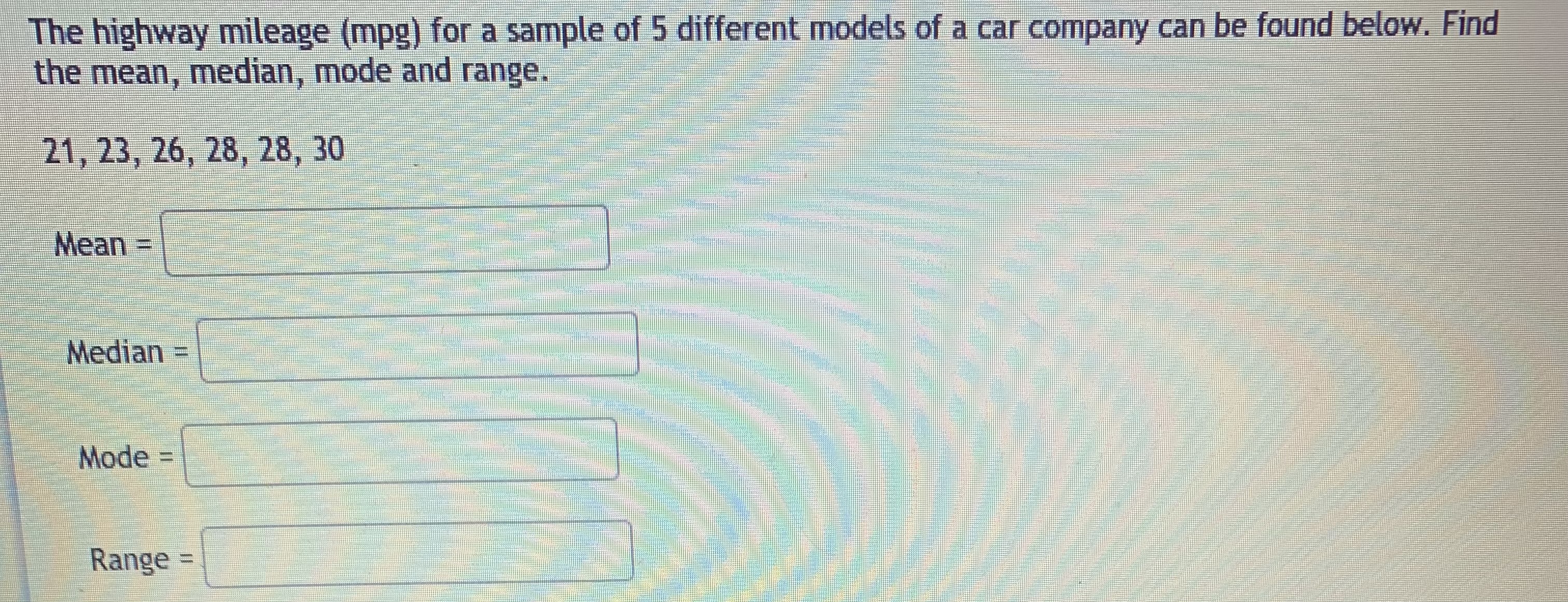 use technology. Round answers to two decimal places. 45.3 11.2 48.2 38
