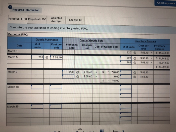 (The following information applies to the questions displayed below.) Warnerwoods Company uses