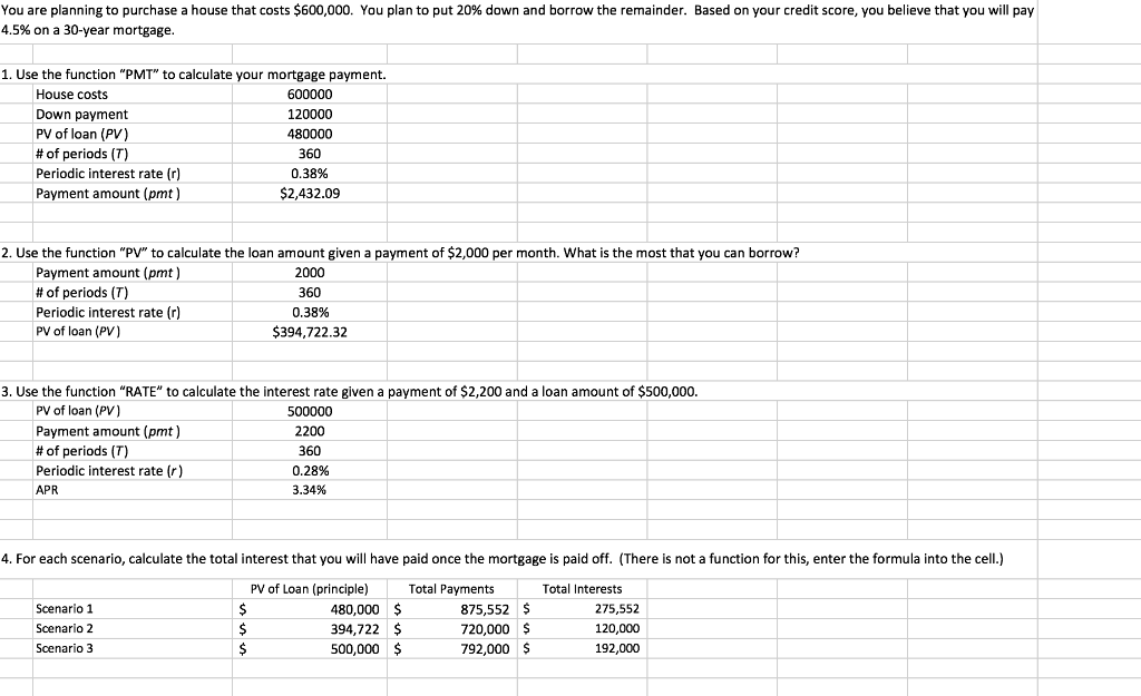 Please solve question 8 only with functions You are planning to purchase