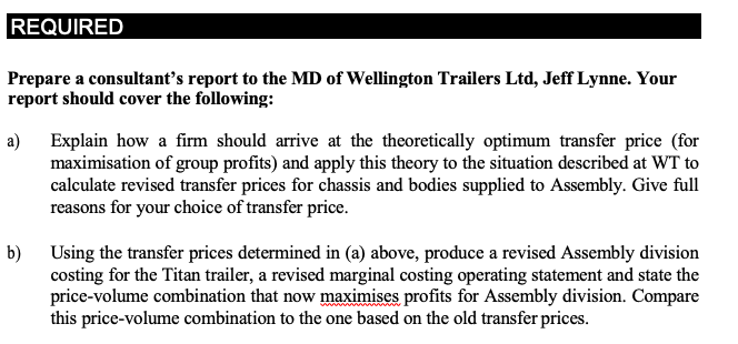 the optimum transfer price is the opportunity cost of the selling division.