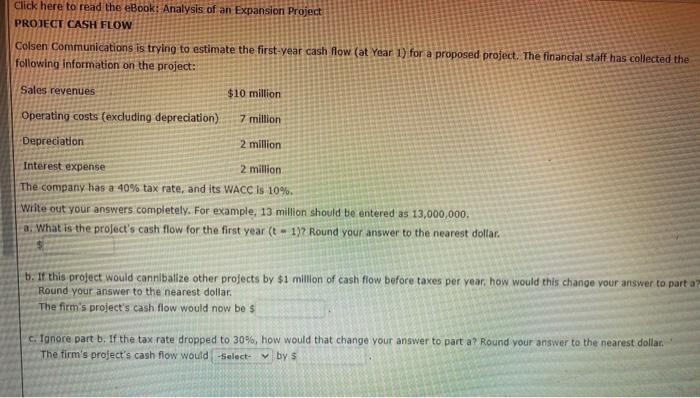  Click here to read the eBook: Analysis of an Expansion Project