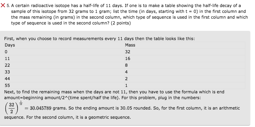 and my previous answer to the question that was wrong, they are