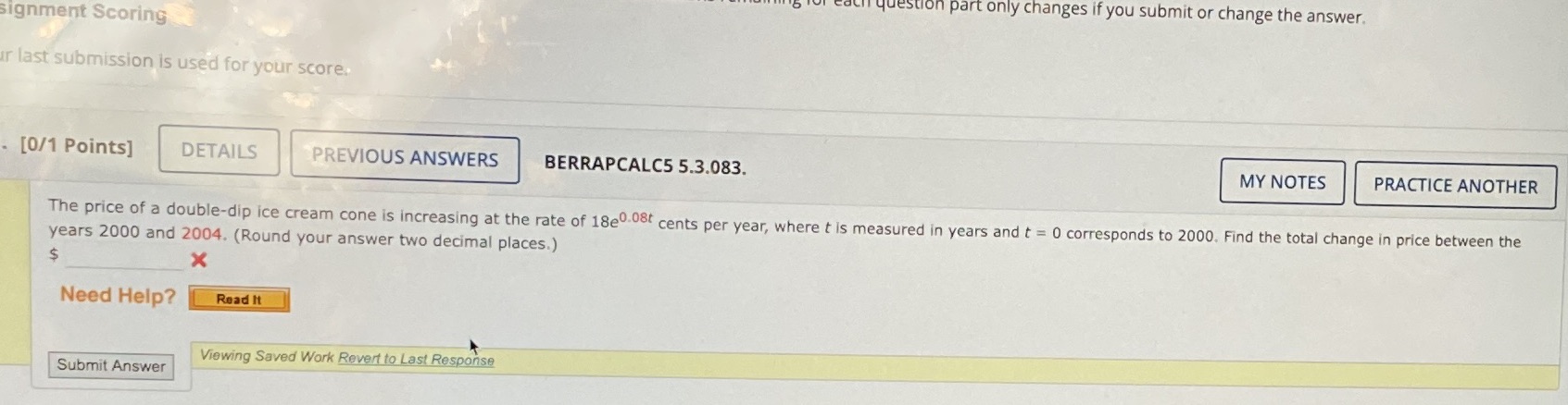 estion part only changes if you submit or change the answer.