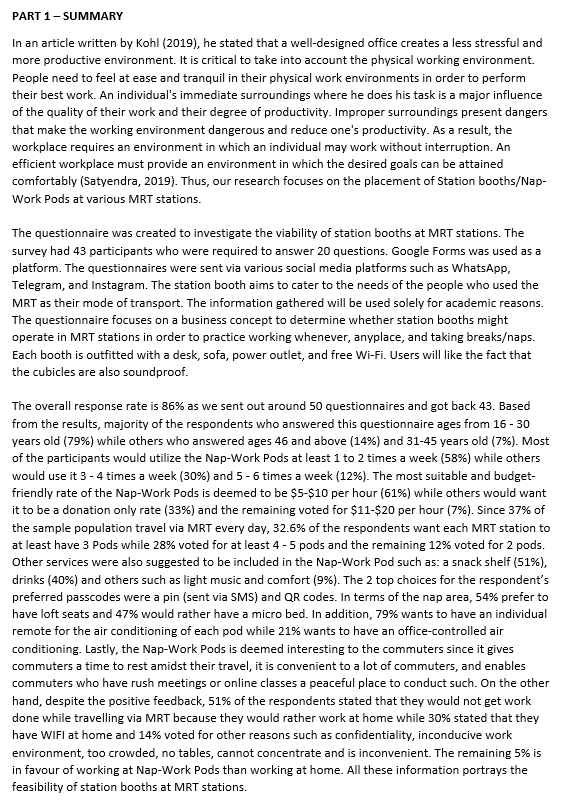 address limitations of your research. Perhaps your sample size is too small
