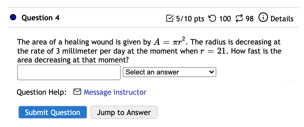 has a base radius of 2 m and height of 7 m.