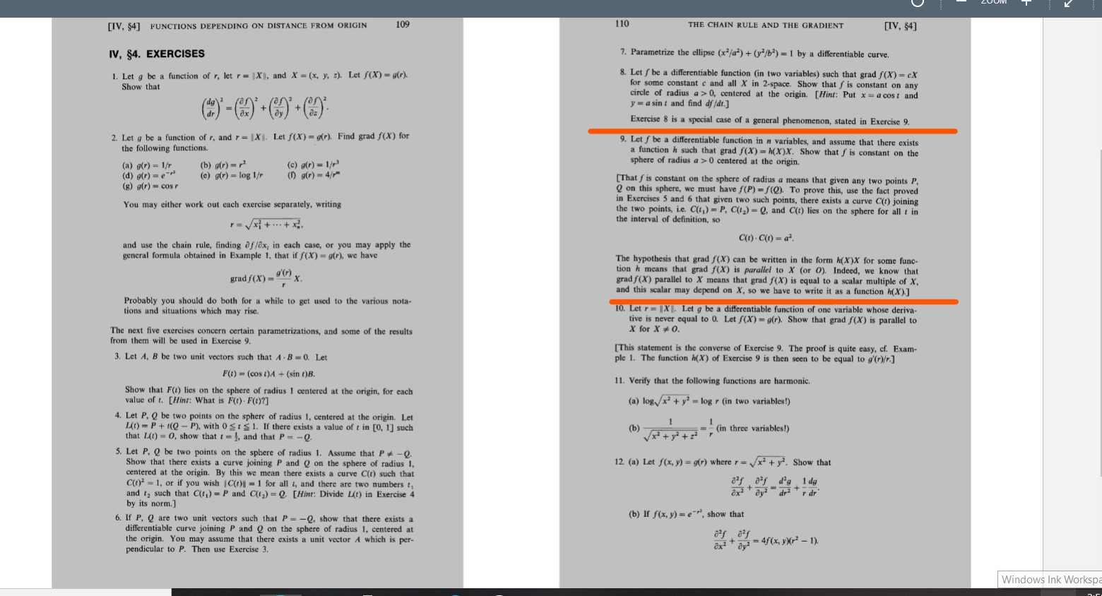 please only solve question number 9 only [IV, $4] FUNCTIONS DEPENDING ON