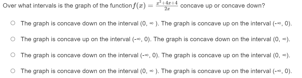 2]? O The critical points in the given interval are x =