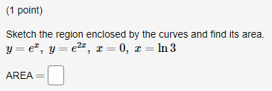 the constant of integration.) a) erx'dx = b) e x'481 4(x +
