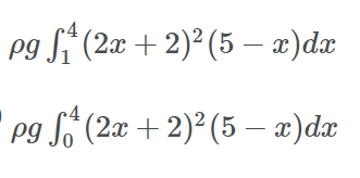 pool is 4 meters. The area of a horizontal layer of water