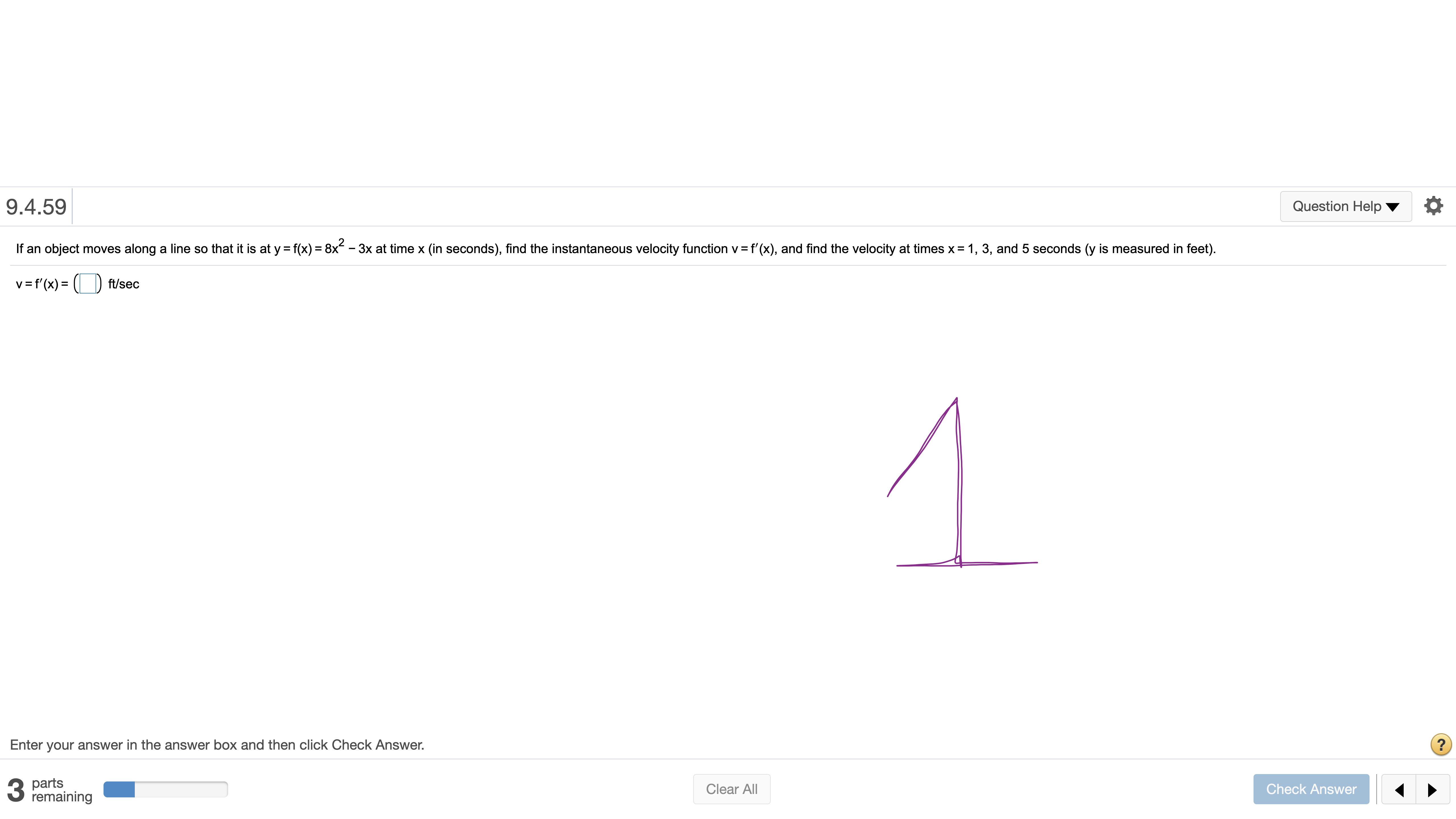 NOTICE: ALL PROBLEMS INCLUDE MULTIPLE PARTS EXCEPT ONE! Problems 2 and 3
