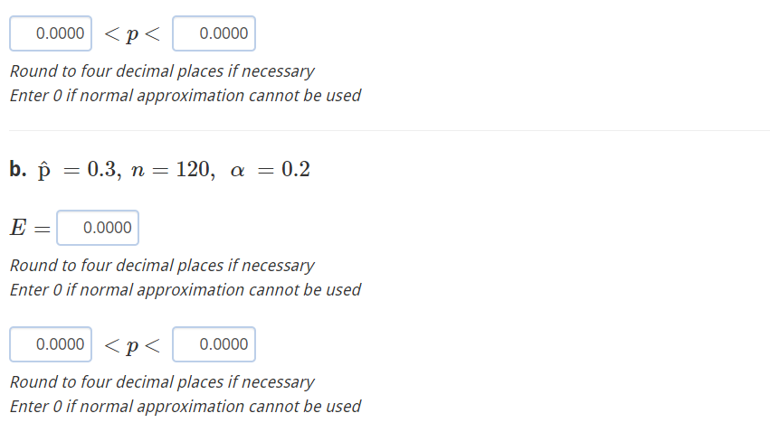 the population proportion using the normal approximation to the p-distribution (if it