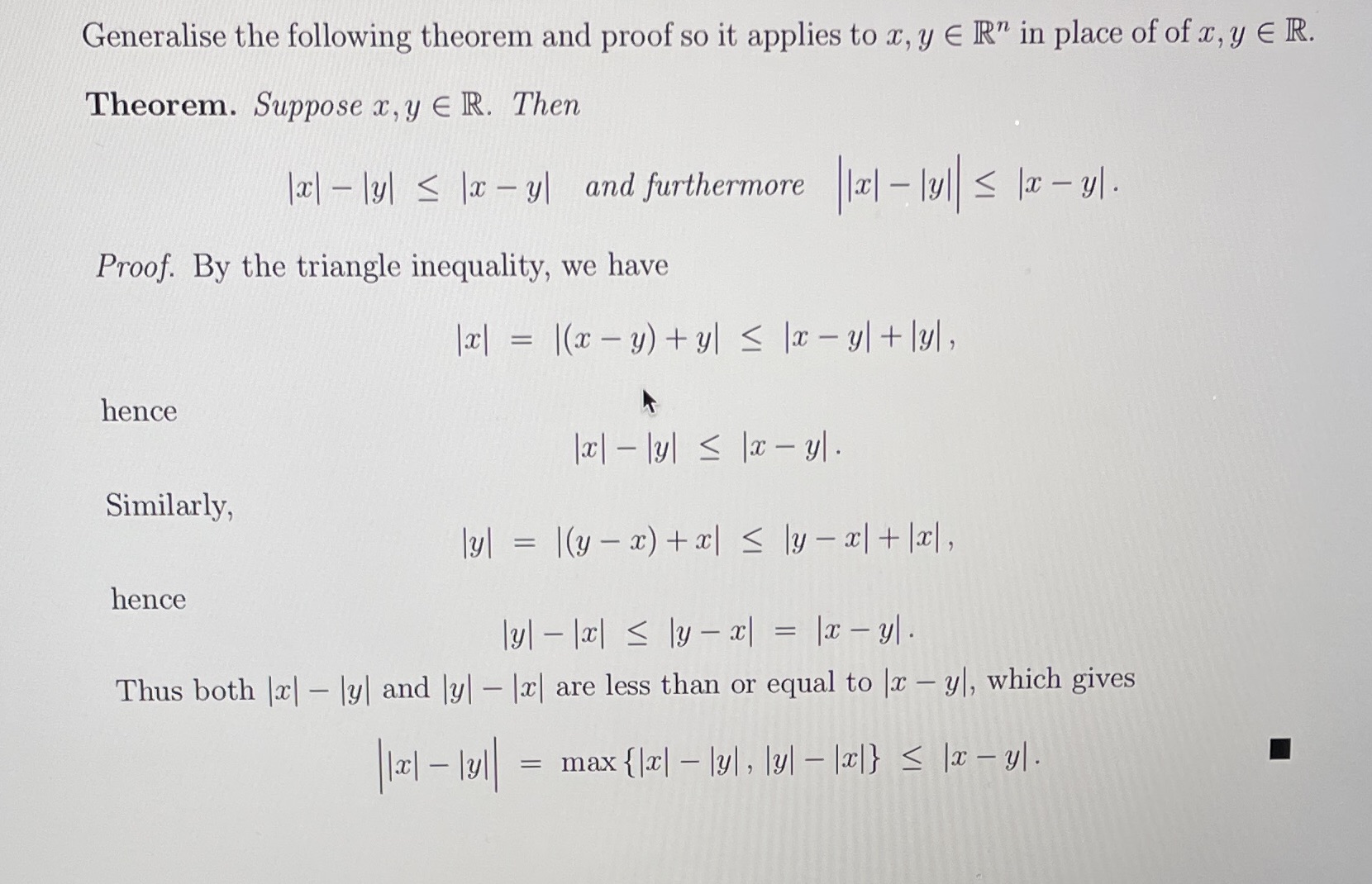 May I please ask someone help me with this question, really appreciate.