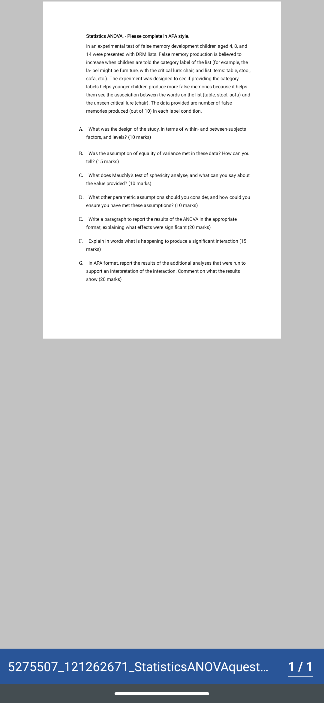 use any software or technology to answer the questions below. You may