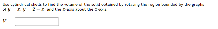 obtained by rotating the region bounded on the right '3' by the